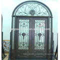 Main entrance steel wrought iron door for house/villa/apartment